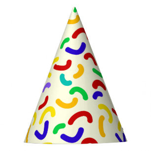 Chapeaux De Fêtes Simple moderne rouge vert saupoudrer fête d'annive