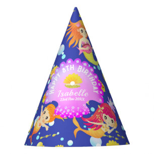 Chapeaux De Fêtes Sirènes Bleu Navy