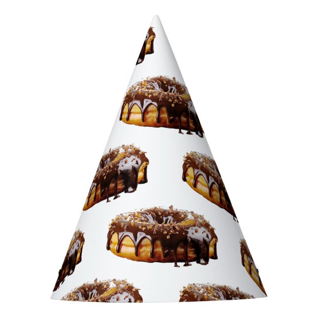 Chapeaux De Fêtes SlipperyJoe's decadent donut covered thick glossy  (Devant)