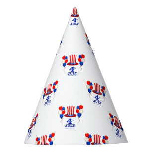Chapeaux De Fêtes SlipperyJoe's fête d'indépendance du 4 juillet cla