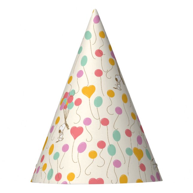 Chapeaux De Fêtes Snoopy Bunches of Balloons Motif (Devant)