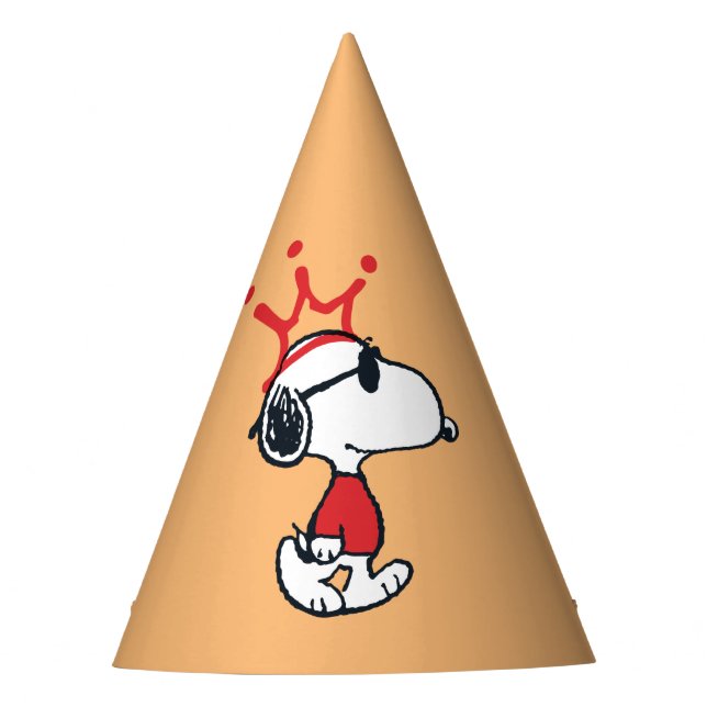 Chapeaux De Fêtes Snoopy - Joe Cool Crown (Devant)