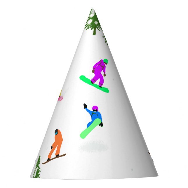 Chapeaux De Fêtes Snowboard Snowboard Snowboard (Devant)