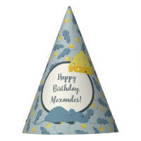 Souris bleues et anniversaire jaune de fromage