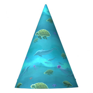 Chapeaux De Fêtes Sous la mer