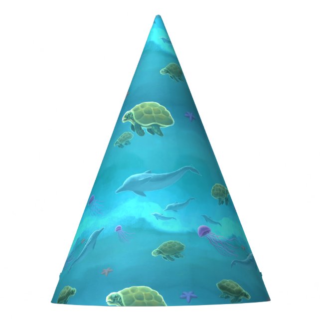 Chapeaux De Fêtes Sous la mer (Devant)