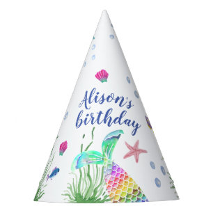 Chapeaux De Fêtes Sous Nom personnalisé de la mer