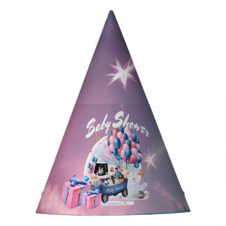 Chapeaux De Fêtes SPACE ODYSSEY : Voyage céleste /BABY SHOWER