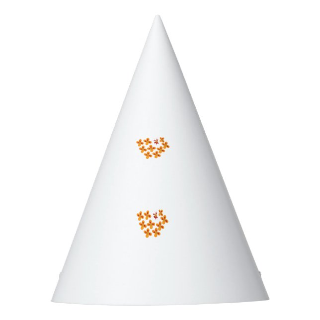 Chapeaux De Fêtes Style Décoratif, Orange Mouillé, Rouge Cornell (Devant)