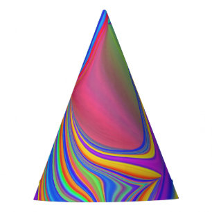 Chapeaux De Fêtes Summerfeel, Rainbowart 3D Abstrait