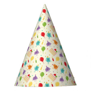Chapeaux De Fêtes Super simple Motif de gâteau d'anniversaire