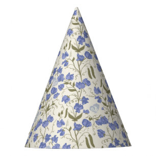 Chapeaux De Fêtes Sweet Peal bleu et crème Casquette de fête d'anniv