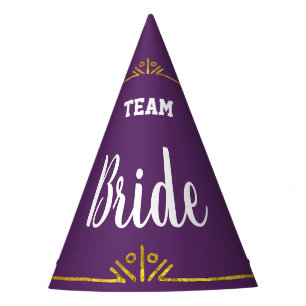 Chapeaux De Fêtes Team Bride N'importe quelle couleur personnalisée