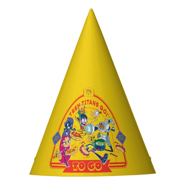 Chapeaux De Fêtes Teen Titans Go ! Aller (Devant)