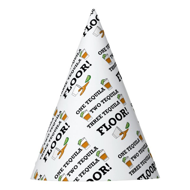 Chapeaux De Fêtes Tequila Verre Tiré Avec Cocktail Lime Wedge (Devant)