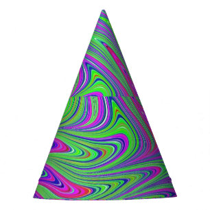 Chapeaux De Fêtes textures psychodeliques