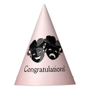 Chapeaux De Fêtes Théâtre de comédie et de tragédie Félicitations