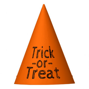 Chapeaux De Fêtes Thème de l'Halloween noir et orange pour les trip
