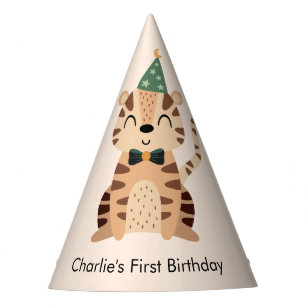 Chapeaux De Fêtes Tigre animal de fête, Anniversaire