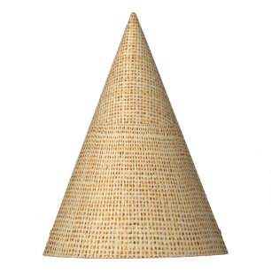 Chapeaux De Fêtes Tissu naturel, arrière - plan texturé.