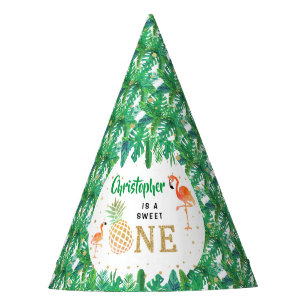 Chapeaux De Fêtes Tropical Summer Beach Luau Boys 1er Anniversaire
