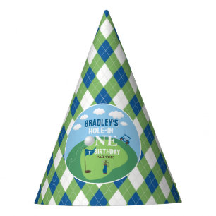 Chapeaux De Fêtes Trou en un Golf 1er anniversaire
