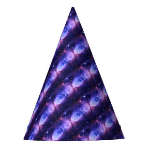Chapeaux De Fêtes Une Étoile Est Née Bleu Violet