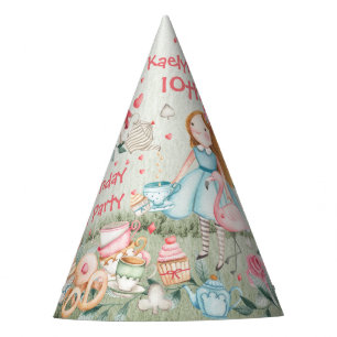 Chapeaux De Fêtes Viens À Mon Thé D'Anniversaire