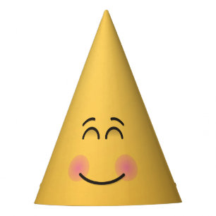 Chapeaux De Fêtes Visage souriant aux yeux souriants