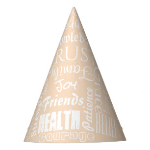 Chapeaux De Fêtes Vœux Inspirants Noms ou Mots Personnalisés
