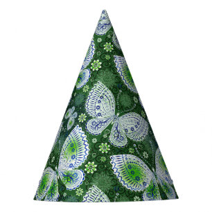 Chapeaux De Fêtes Voler vers l'extérieur Papillon Paisley Imprimer v