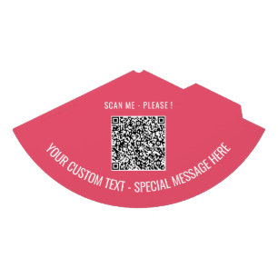 Chapeaux De Fêtes Votre Modèle de Casquette de code QR et de partie 
