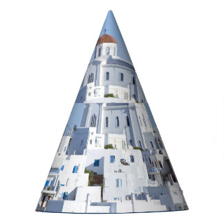 Chapeaux De Fêtes Vue sur l'île de Paros Village Naoussa