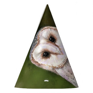 Chapeaux De Fêtes Western Barn Owl Party Casquette - Peinture