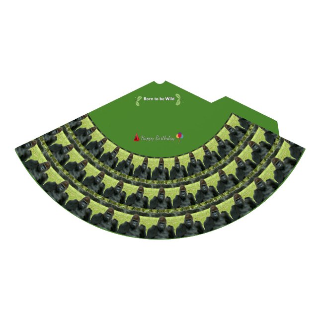 Chapeaux De Fêtes Wild Gorilla Birthday Party Pattern (Devant)