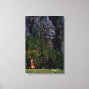 Chapel at Yosemite Canvas Print