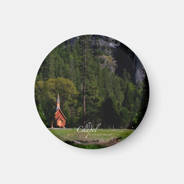 Chapel at Yosemite Magnet (Front)