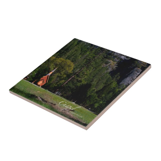 Chapel at Yosemite Tile (Side)