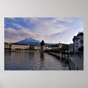 Chapel Bridge Poster