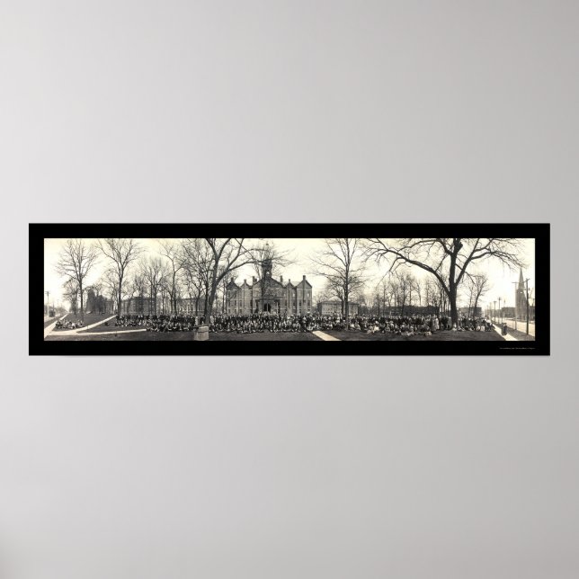 Chapel Drake University Photo 1911 Poster (Front)