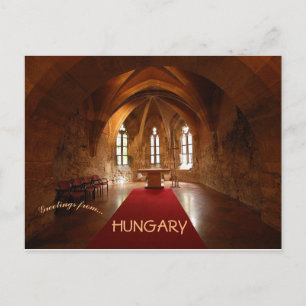 Chapel In Buda Castle Budapest Hungary Postcard