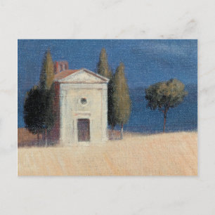 Chapel near Pienza II 2012 Postcard