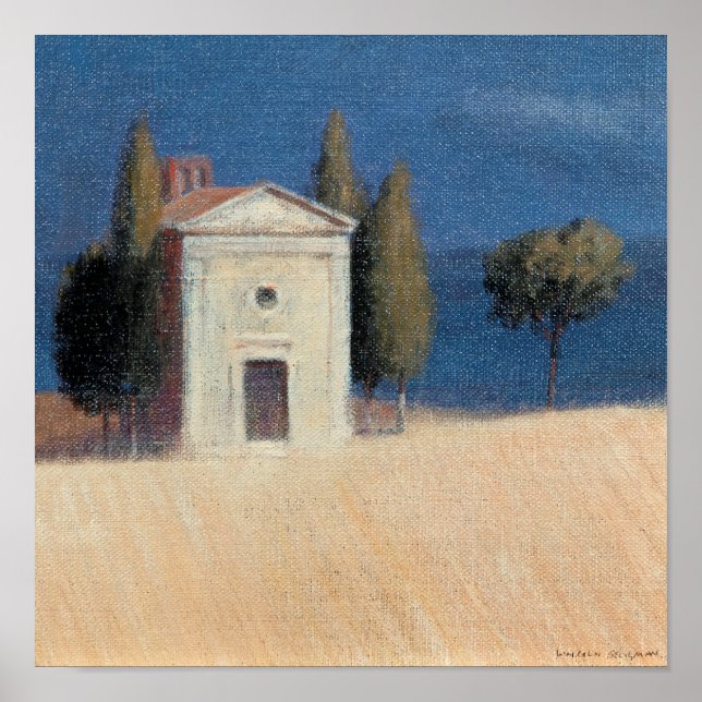 Chapel near Pienza II 2012 Poster (Front)