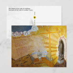 Chapel of Our Lady of Guadalupe, Lourdes, France - Postcard
