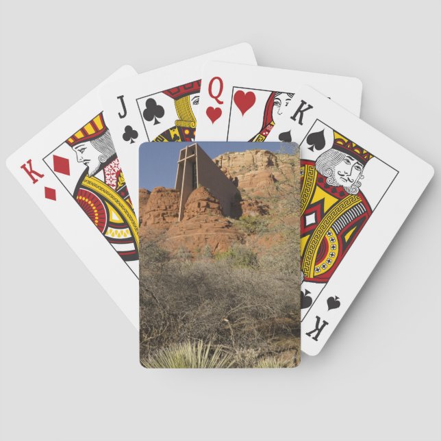Chapel of the Holy Cross Playing Cards (Back)