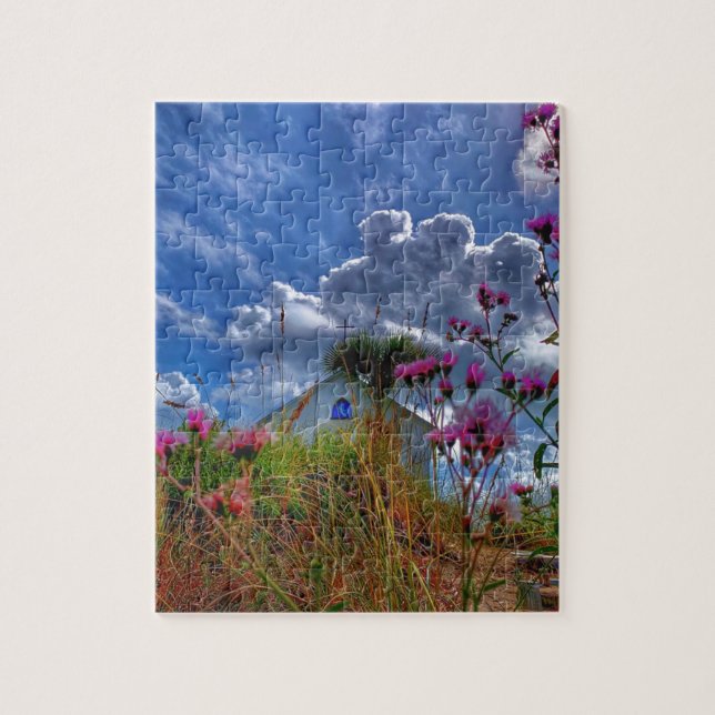 Chapel on the hill puzzle (Vertical)