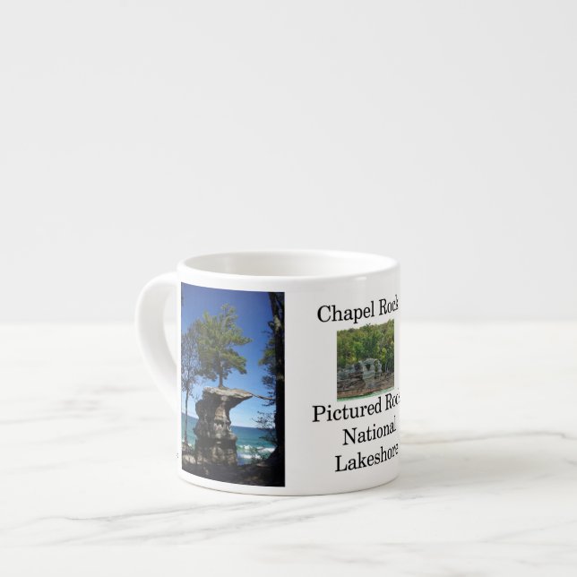 Chapel Rock espresso mug (Front Left)