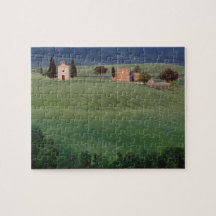 Chapel San Quirico d'Orcia, Tuscany, Italy Jigsaw Puzzle