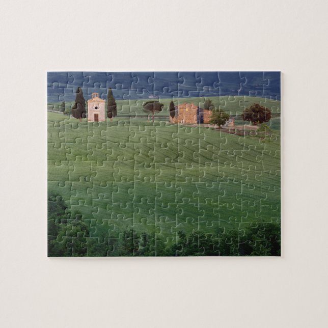 Chapel San Quirico d'Orcia, Tuscany, Italy Jigsaw Puzzle (Horizontal)