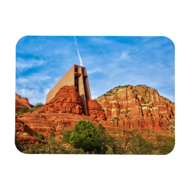 Chapelle de la Sainte Croix Sedona, AZ Magnet (Horizontal)